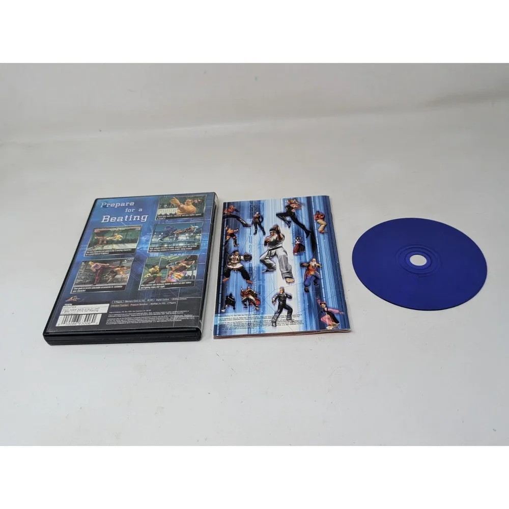 TESTED Virtua Fighter 4‎ (Sony PlayStation 2 PS2, 2002) Complete CIB Black Label